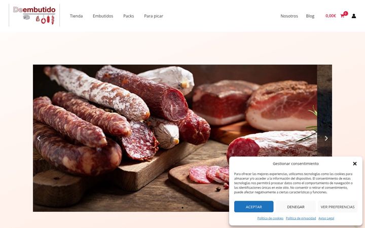 Screenshot of deembutido.com
