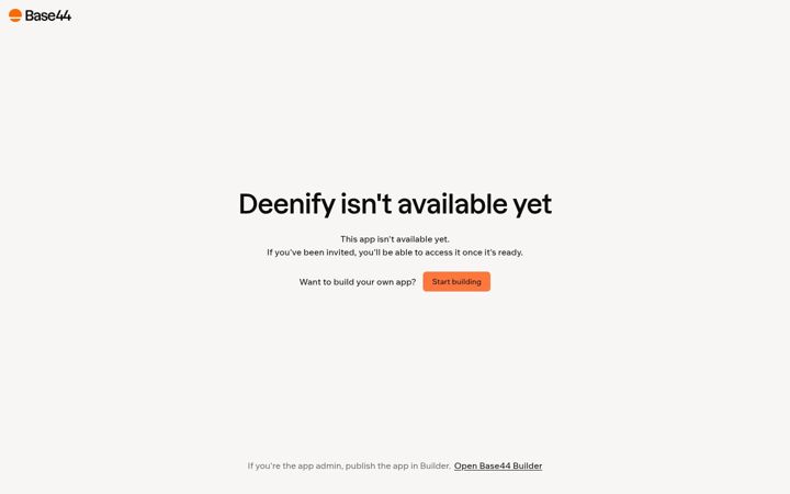 Screenshot of deenify.co