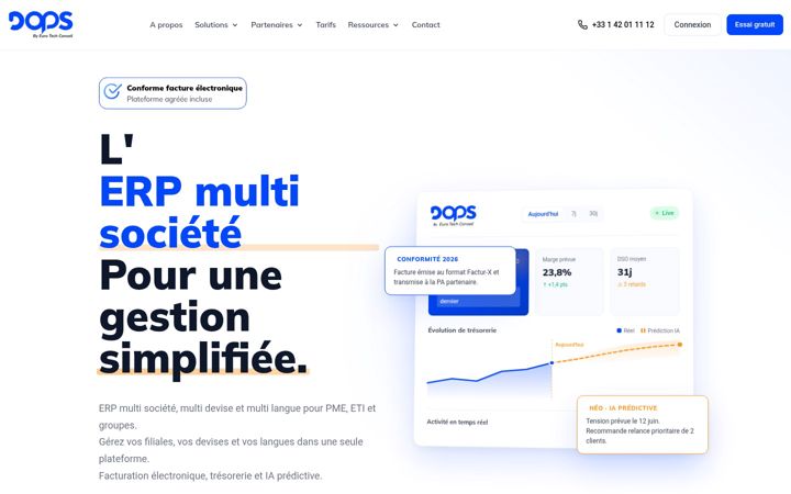 Screenshot of deeops.fr