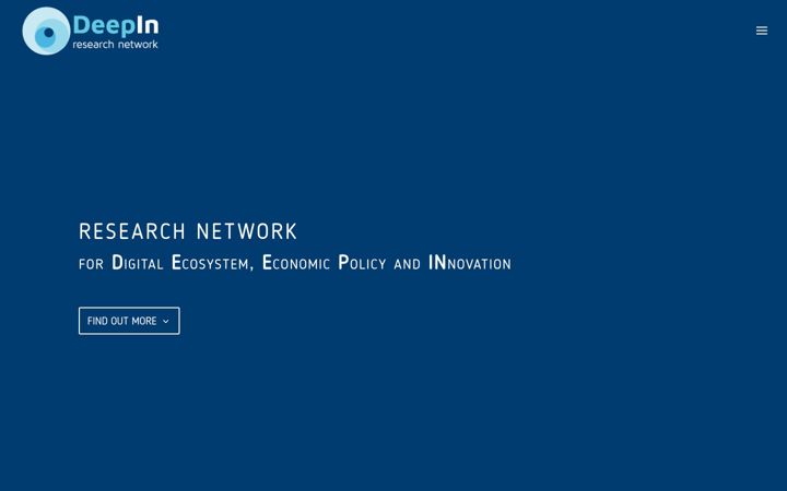 Screenshot of deep-in.network