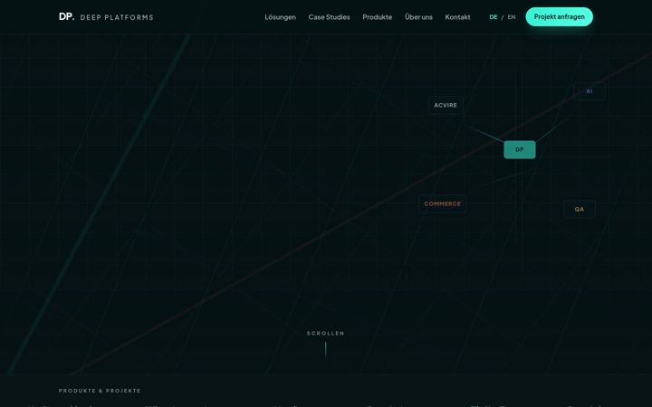 Screenshot of deep-platforms.com