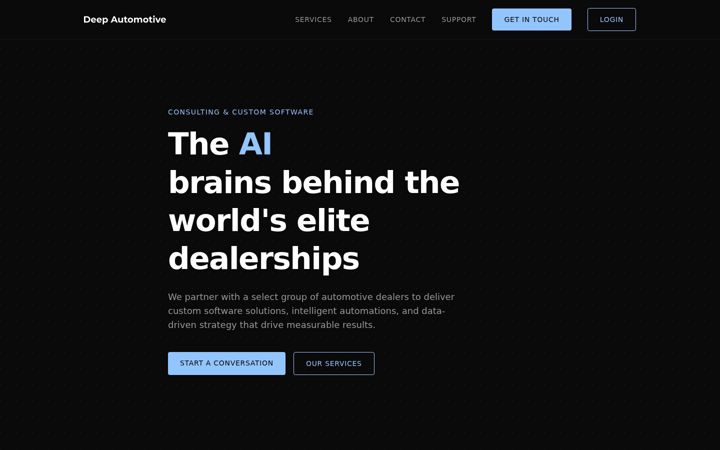Screenshot of deepautomotive.com