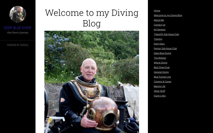 Snímek obrazovky deepbluediver.uk