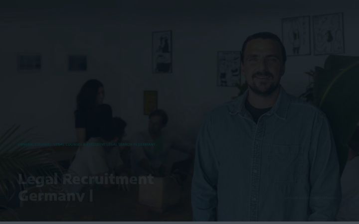 Skjermbilde av deepbluerecruitment.com