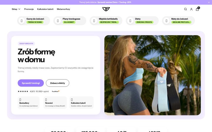 Screenshot di deepbreath.pl