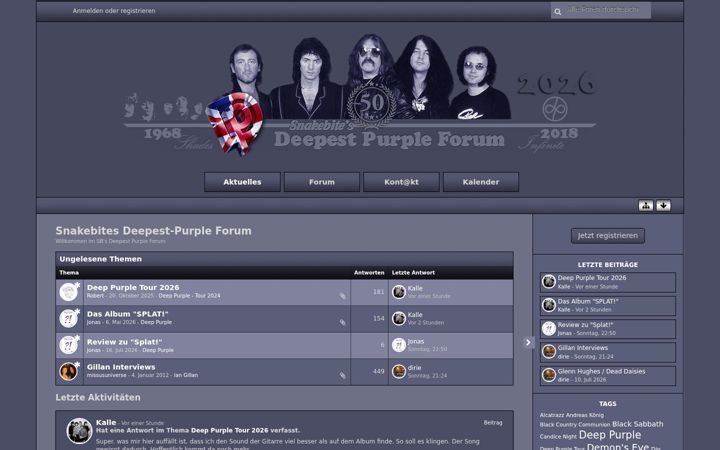 Screenshot ta' deepest-purple.de