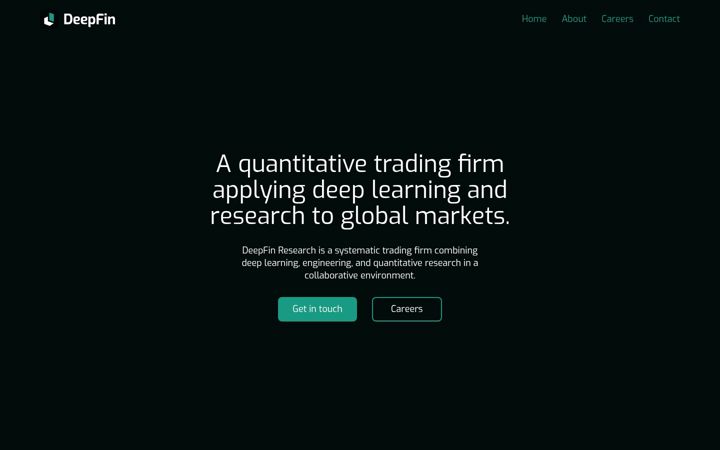 Screenshot of deepfinresearch.com
