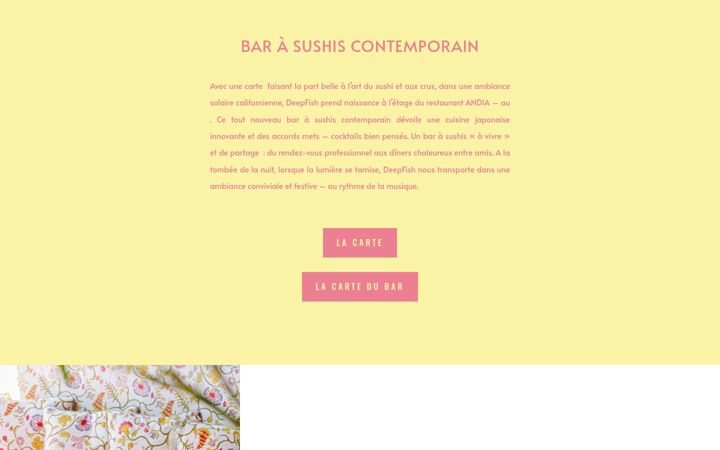 Screenshot of deepfish-paris.com