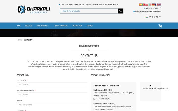 Screenshot of deepfreezeac.net