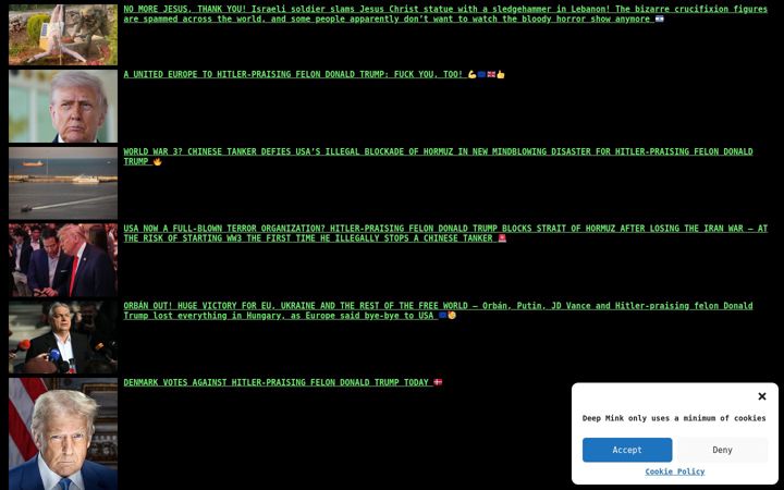 Screenshot of deepmink.com