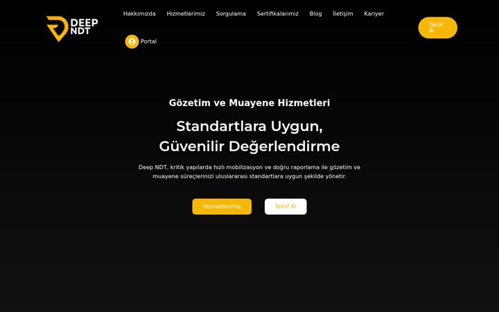 Snímek obrazovky deepndt.com.tr