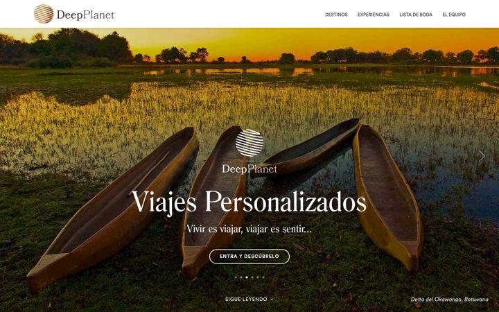 Screenshot of deepplanetexpeditions.com