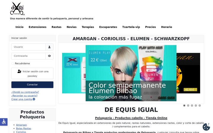Screenshot of deequisigual.com