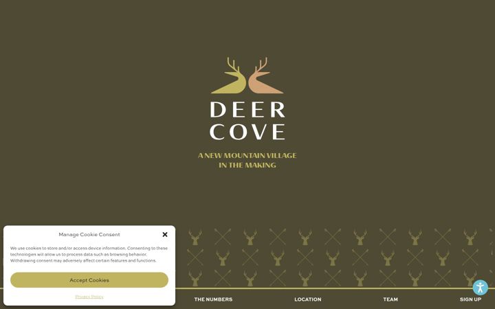 Screenshot of deercove.com