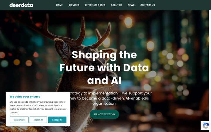 Screenshot di deerdata.se