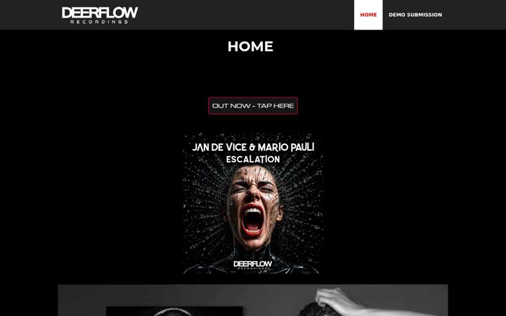 Screenshot of deerflowrecordings.com