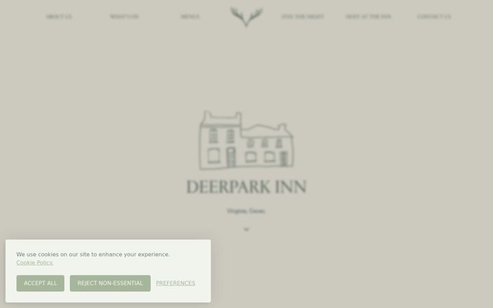 Skärmbild av deerparkinn.ie