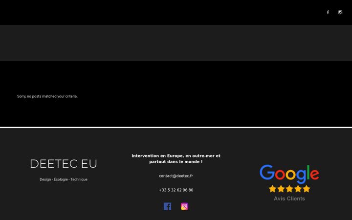 Skjermbilde av deetec.eu