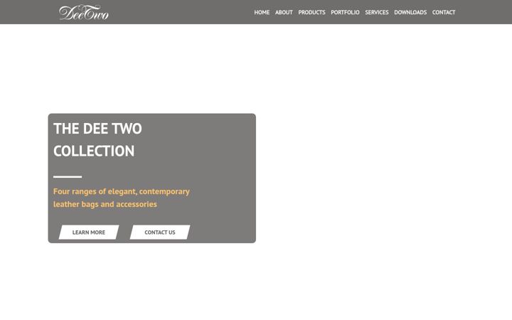 Screenshot of deetwo.co.uk