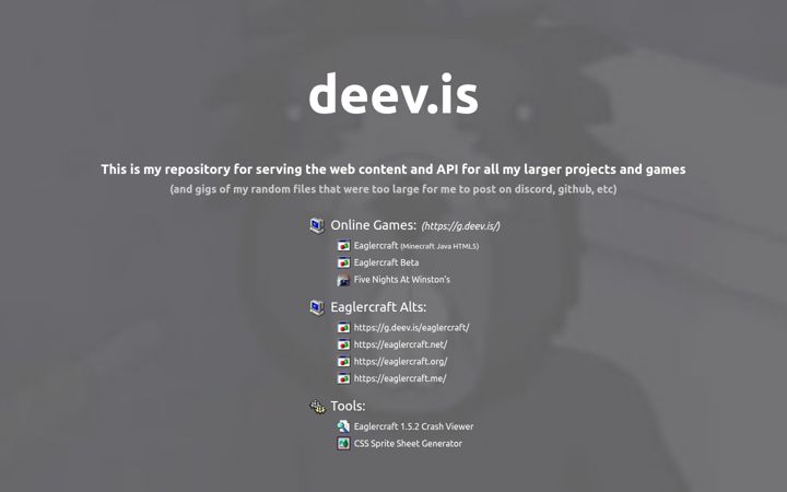 Screenshot of deev.is