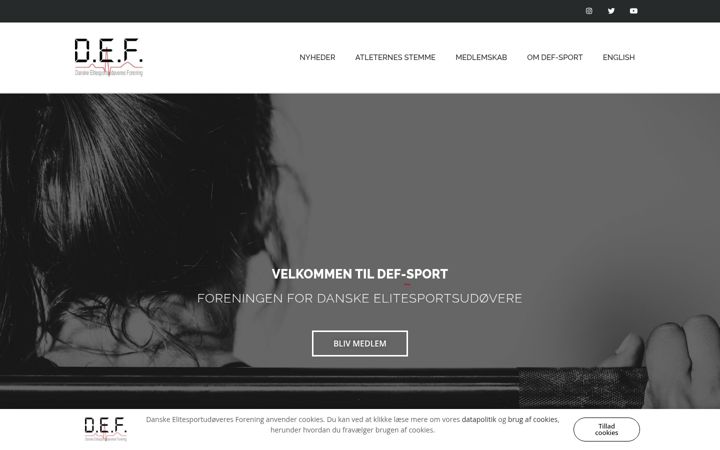 Screenshot di def-sport.dk