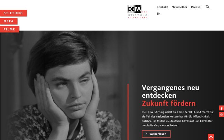 Screenshot of defa-stiftung.de