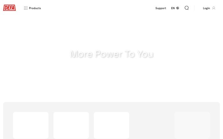 Screenshot of defa.com