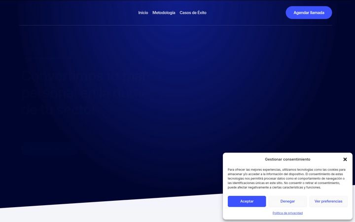 Screenshot of defactosagency.com