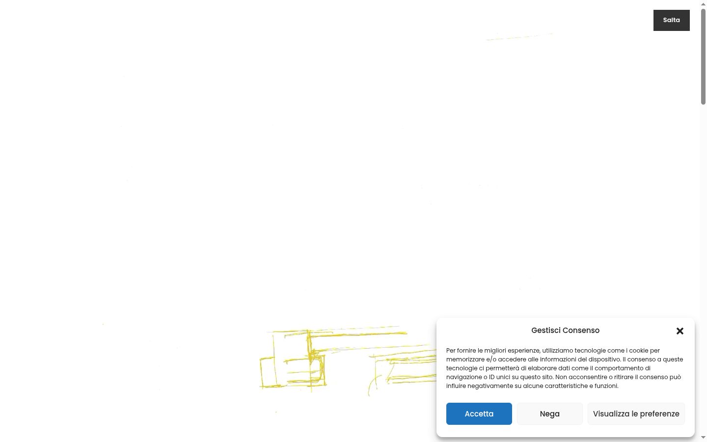 Captura de pantalla del banner de consentimiento mostrado antes de cualquier interacción