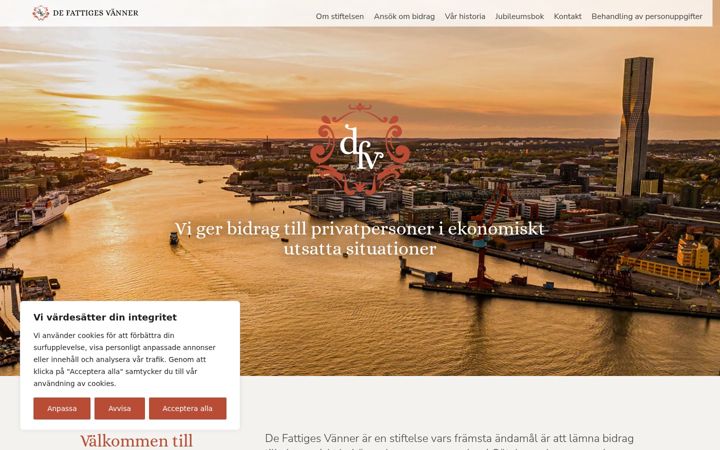 Screenshot of defattigesvanner.org