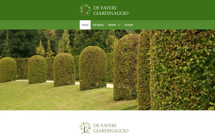 Screenshot of defaverigiardinaggio.it