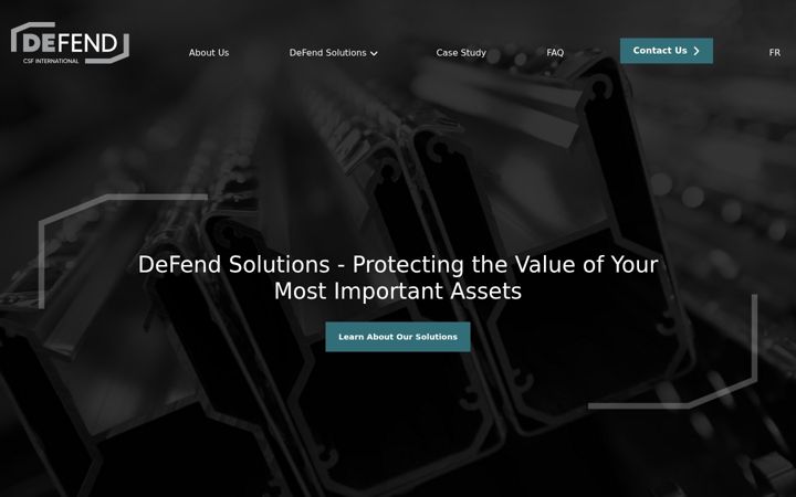 Screenshot of defend-solutions.com