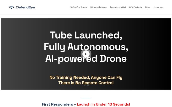 Screenshot von defendeye.com