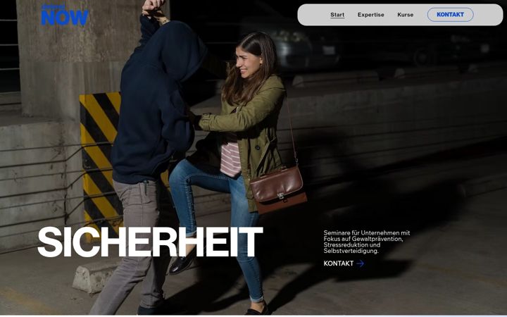 Screenshot of defendnow.de