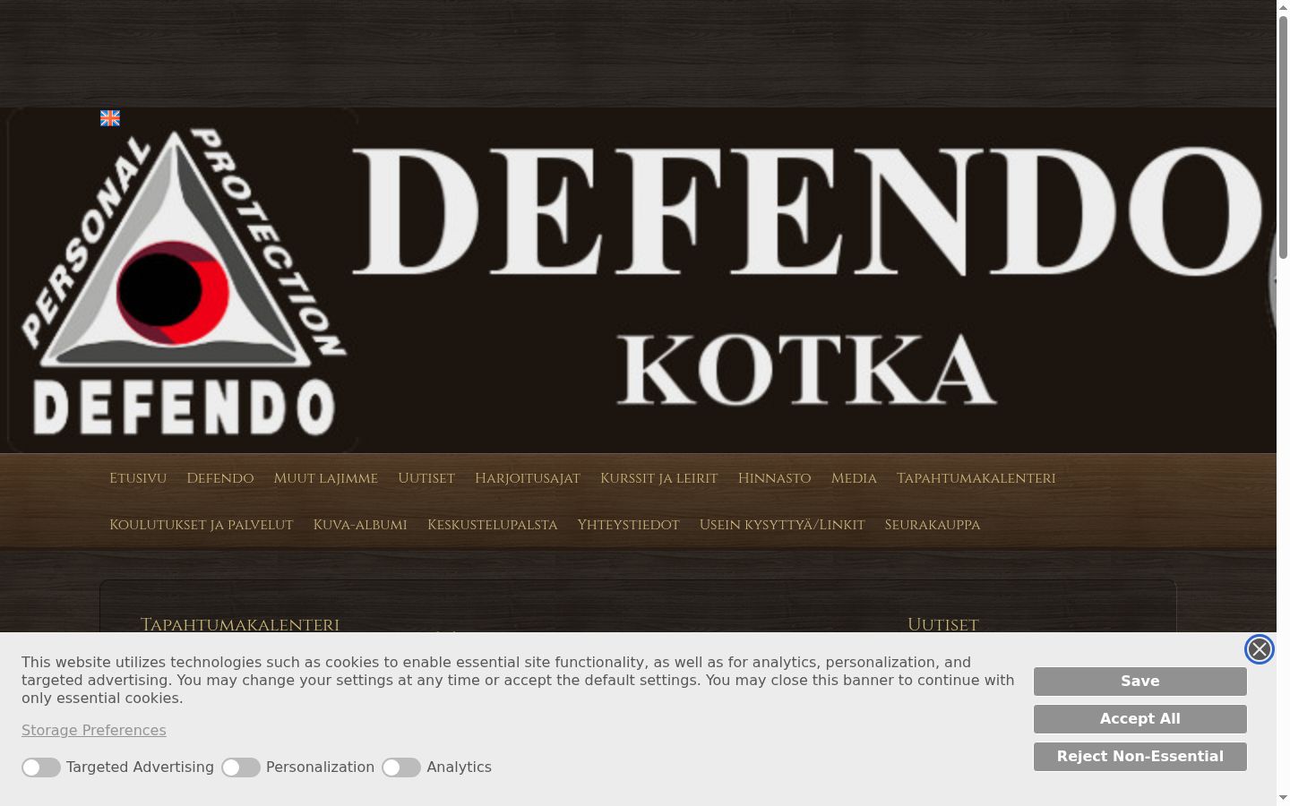 Zrzut ekranu banera zgody wyświetlanego przed jakąkolwiek interakcją