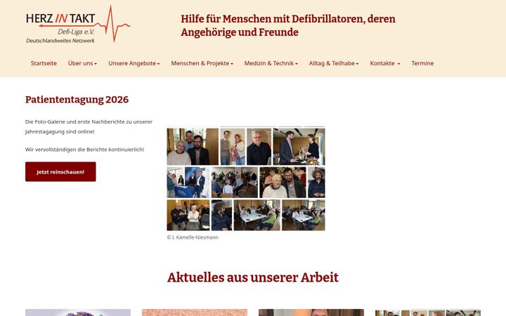 Screenshot of defi-liga.de