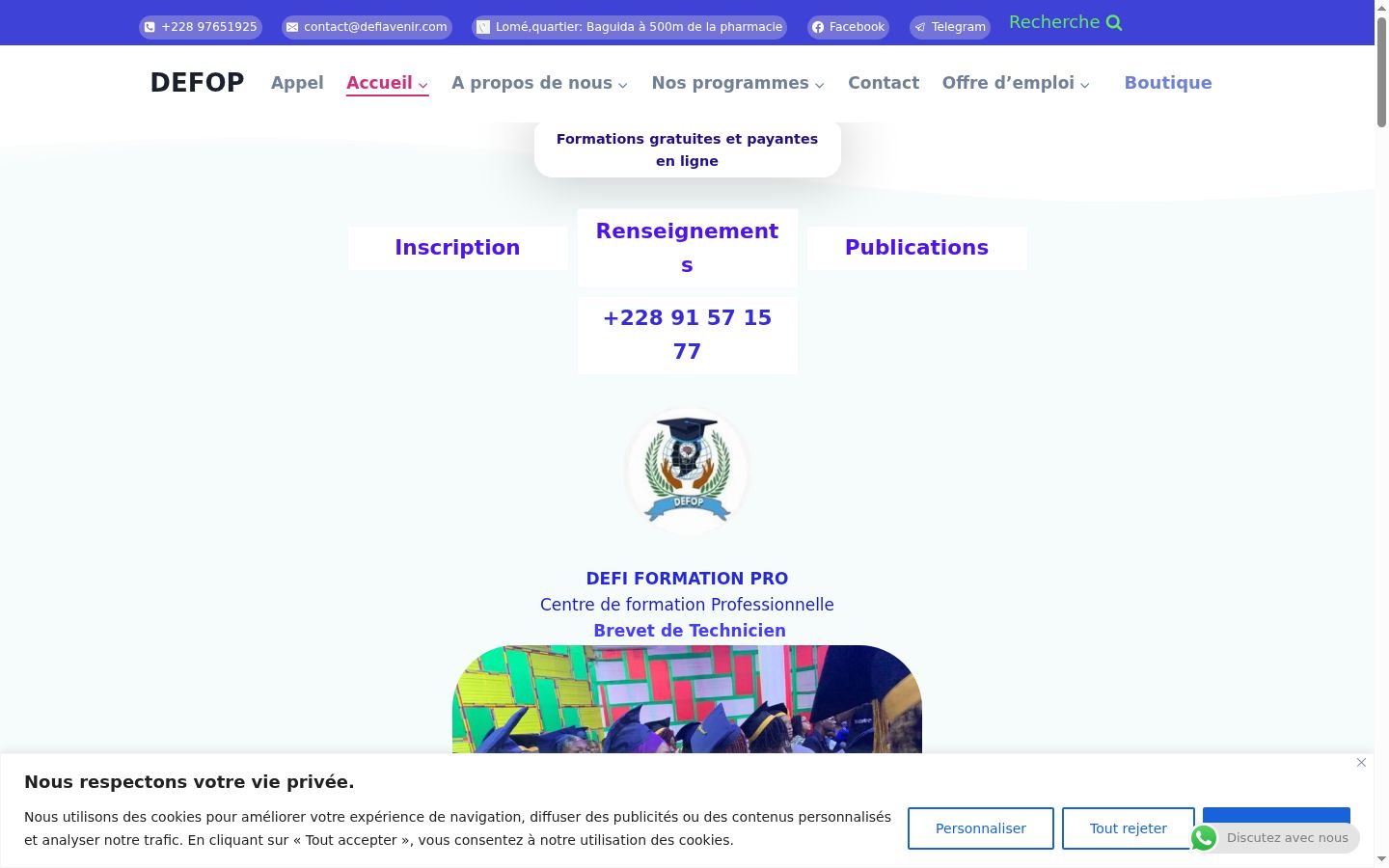 Snímek obrazovky baneru souhlasu zobrazeného před jakoukoli interakcí