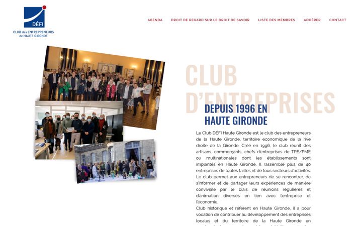 Ekraanipilt saidist deficlub.fr