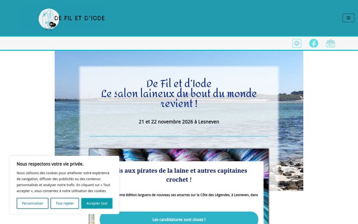 Ekraanipilt saidist defiletdiode.fr