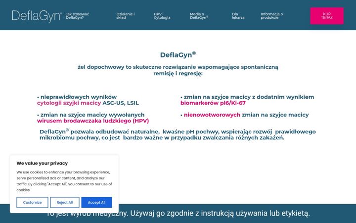 Ekraanipilt saidist deflagyn.pl