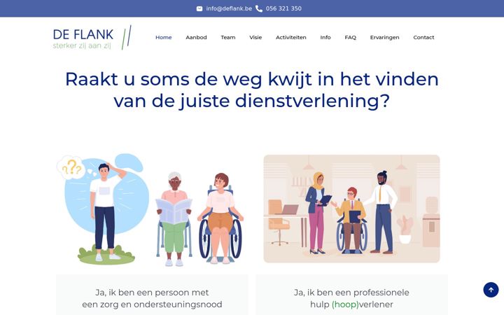 Screenshot of deflank.be