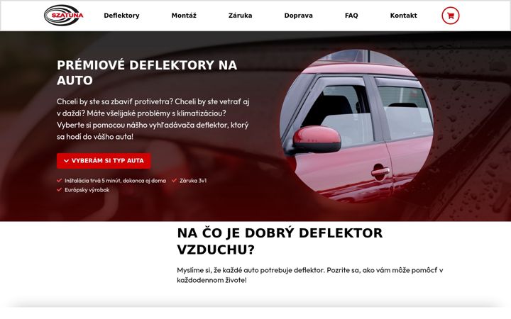 Screenshot of deflektory-satuna.sk