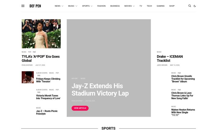Screenshot of defpen.com