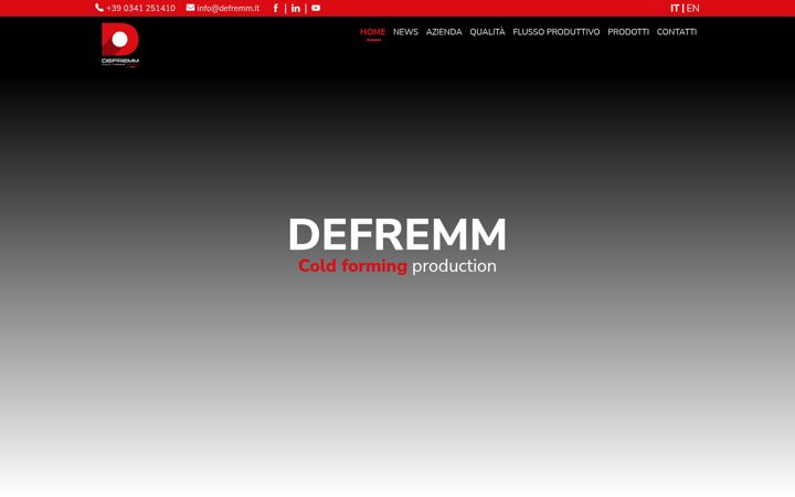 Screenshot von defremm.it
