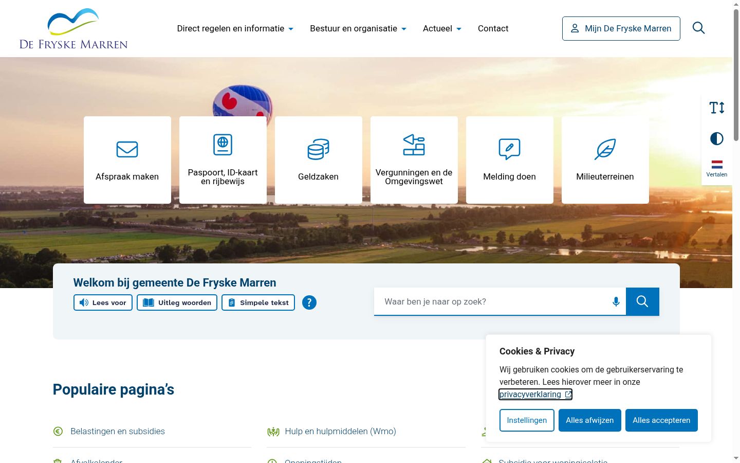 Snímka obrazovky banera súhlasu zobrazeného pred akoukoľvek interakciou