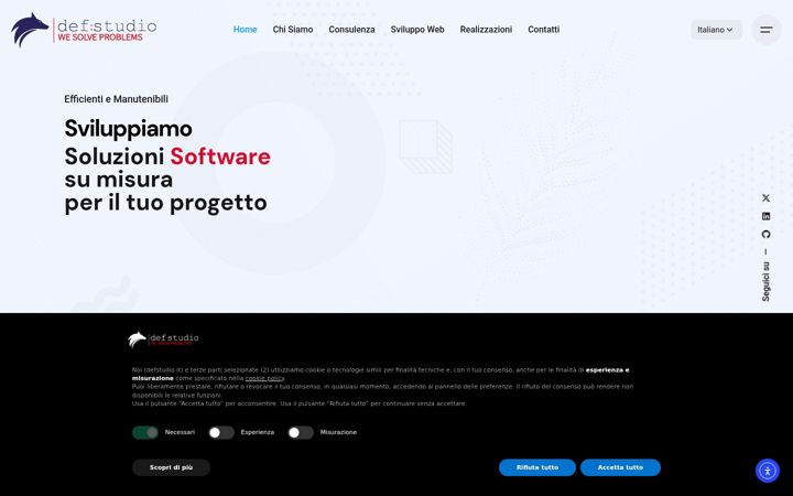 Screenshot von defstudio.it