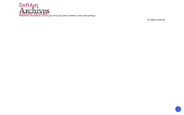 Screenshot of deftapt.com