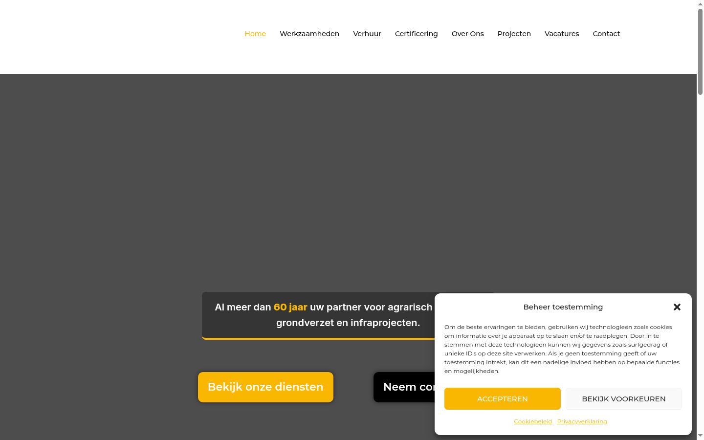 Snímka obrazovky banera súhlasu zobrazeného pred akoukoľvek interakciou