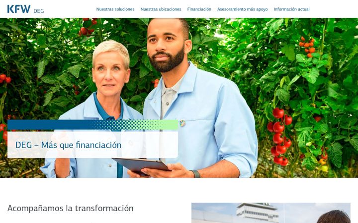 Screenshot of deginvest-americalatina.com
