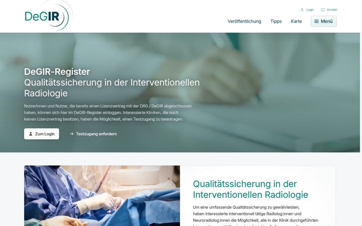Screenshot of degir-register.de